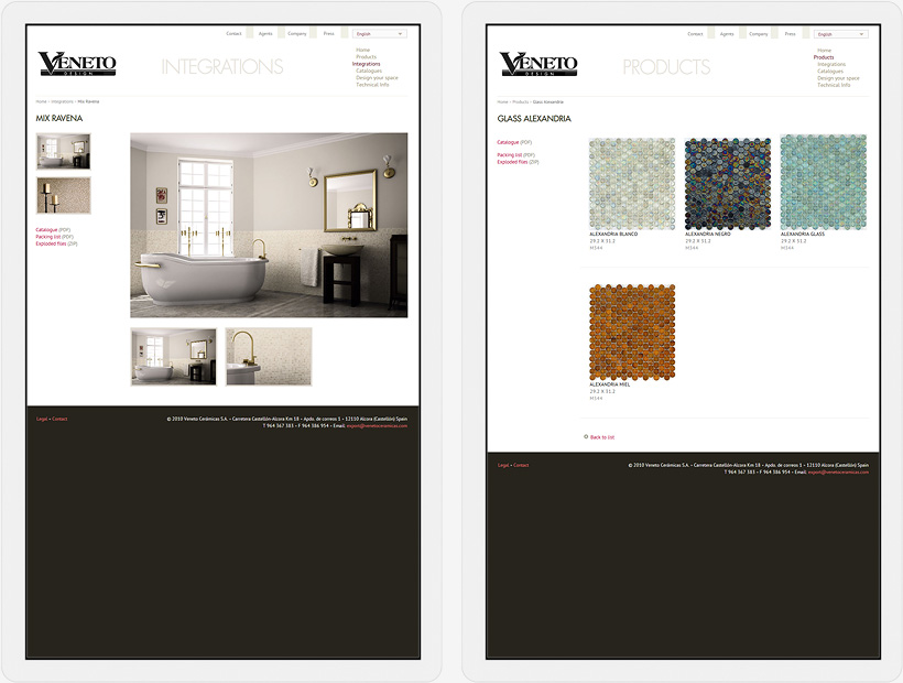 Veneto Design - Catalogue Pages