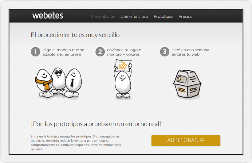 Webetes - Procedure Page